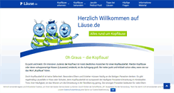 Desktop Screenshot of laeuse.de